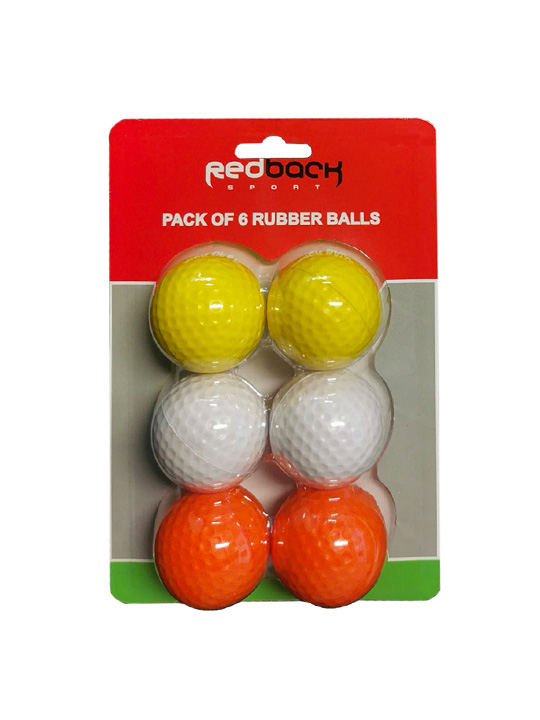 RUBBER BALLS X6