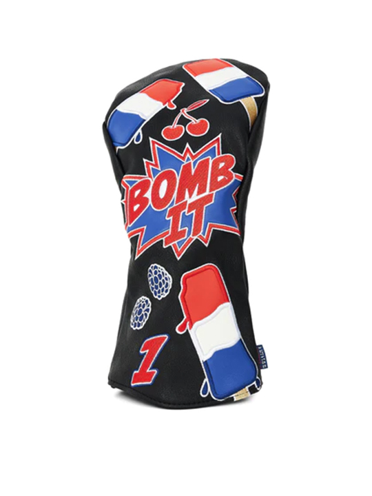 CMC Design Bomb It Headcover – Driver – Black