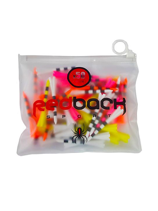 50X Nylon Dart Tees In Resealable Bag (2 3/4