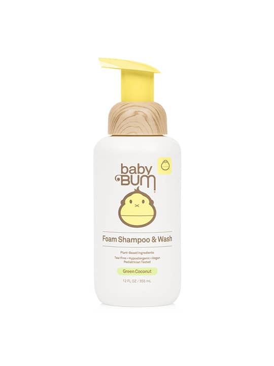 Baby Bum Foaming Shampoo & Wash Natural Fragrance 355ml