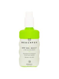 BEACHFOX SPF 50+ Daily Sunscreen Spray - Lime