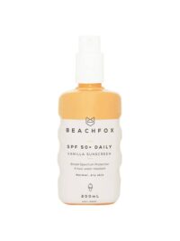 BEACHFOX SPF 50+ Daily Sunscreen Spray - Vanilla