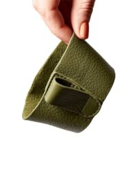 FRESSKO BINO LEATHER SLEEVE - GREEN