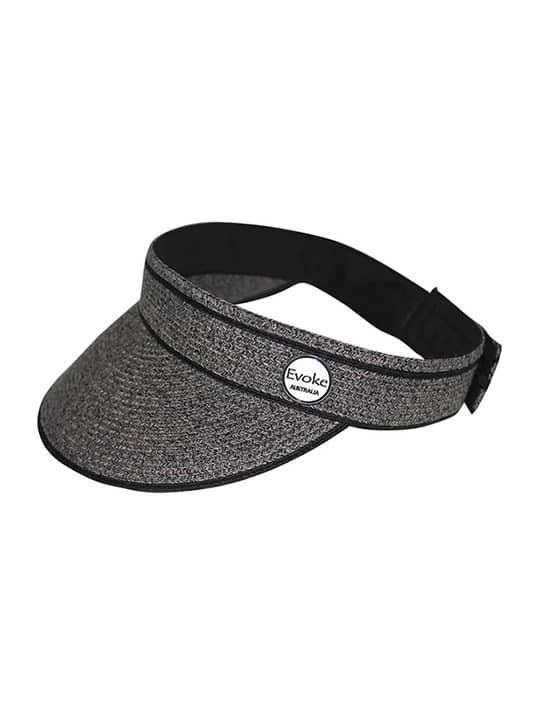 Evoke Ladies Pearl Visor - Charcoal