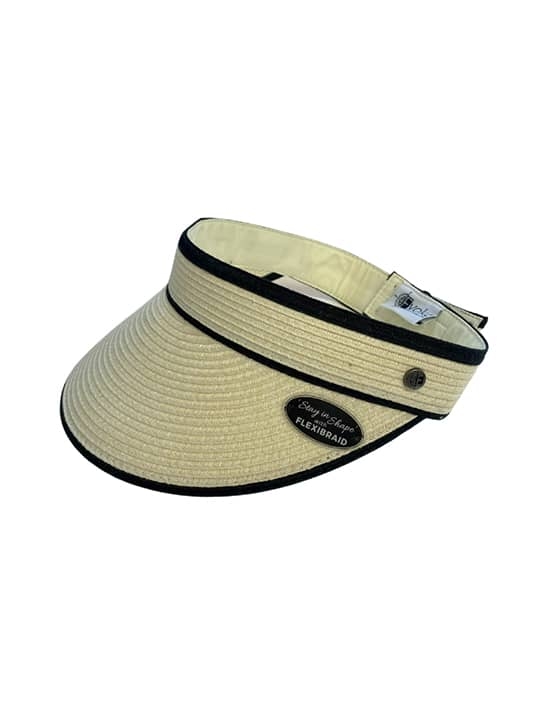 Evoke Ladies Pearl Visor - Ivory