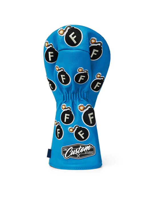 CMC Design F Bombs Headcover - Driver - Blue