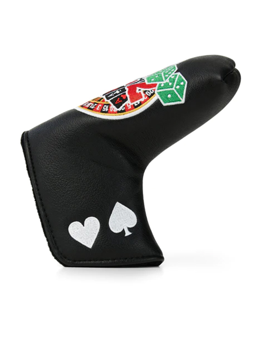 CMC Design Gambling Headcover - Blade Putter - Black