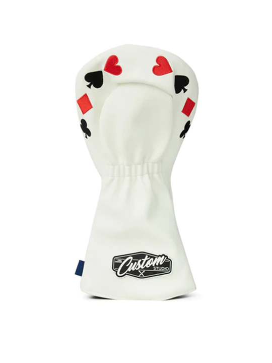 CMC Design Gambling Headcover - Driver - White