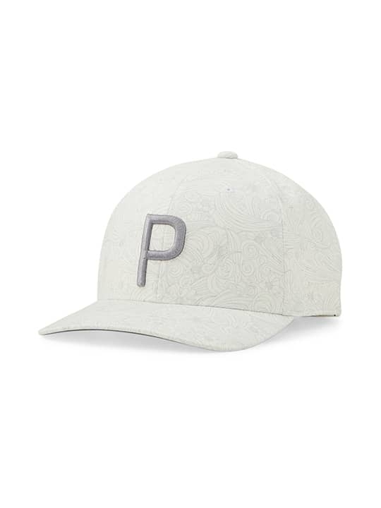 Puma Gust O' Wind P Snapback Cap - Bright White/Quiet Shade | Golf ...