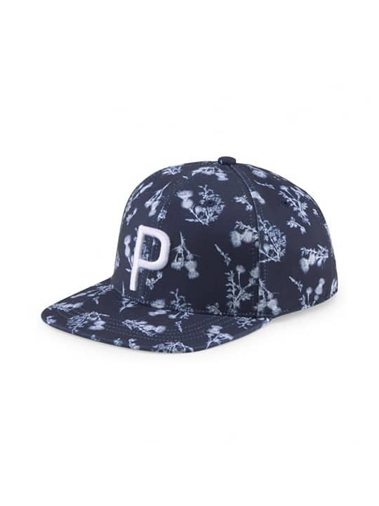 Puma Lowlands P Snapback Cap - Navy Blazer/Bright White