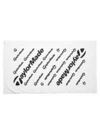 TAYLORMADE TOUR TOWEL - WHITE