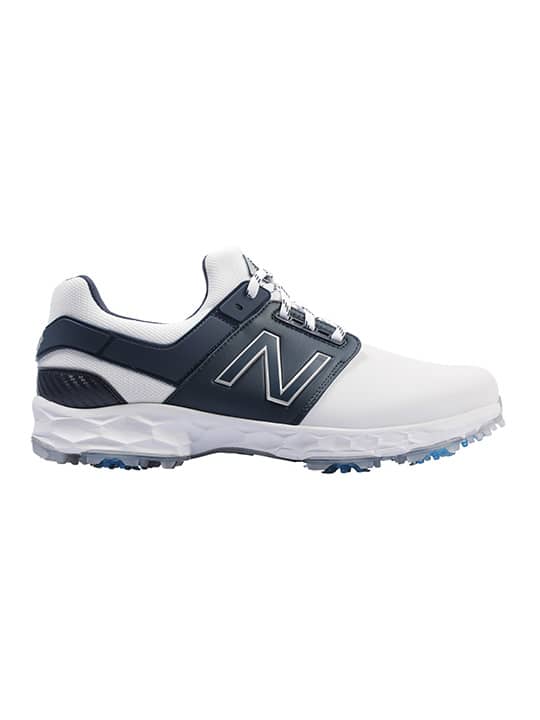 New Balance Fresh Foam Links Pro - Mens Golf Shoes - White/Navy