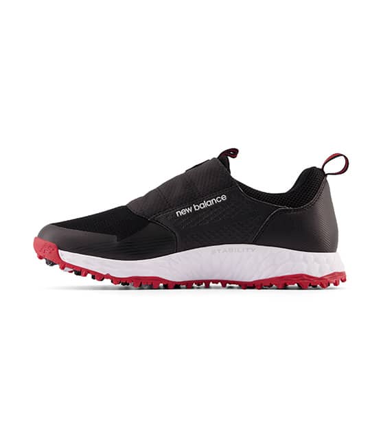 New Balance Fresh Foam Pace SL BOA – Mens Golf Shoes – Black/Red