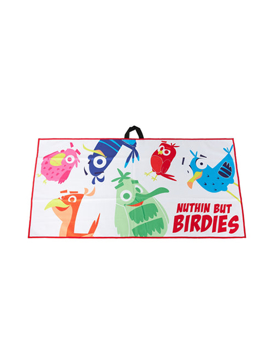 CMC Design Nuthin But Birdies - Microfibre Players Towel