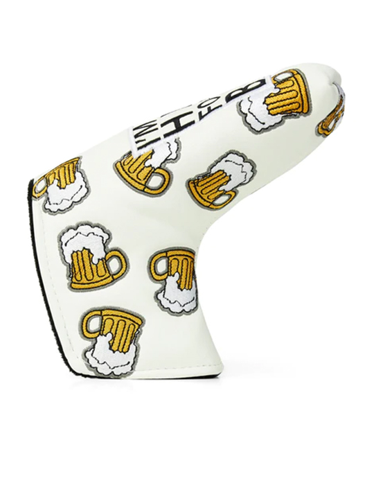 CMC Design Here For The Beer Headcover - Blade Putter - White