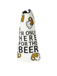 CMC Design Here For The Beer Headcover - Blade Putter - White