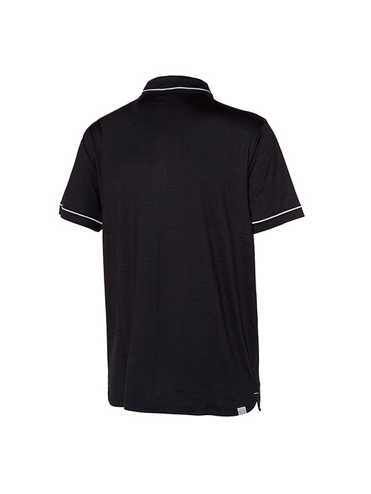 Puma Cloudspun Monarch Polo - Mens - Black Heather/High Rise