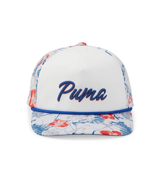 Puma Nassau Rope Snapback Cap – Bright White/Bright Cobalt
