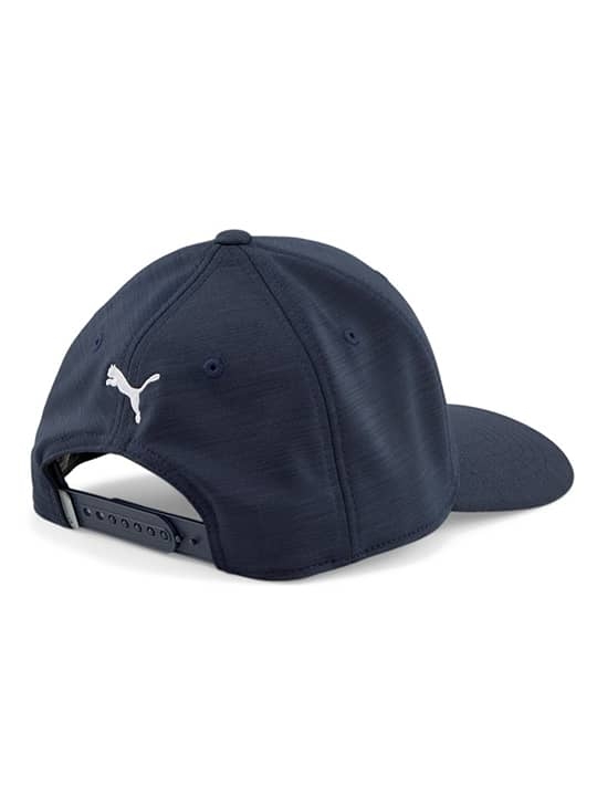 Puma P Snapback Cap - Navy Blazer/Ash Gray