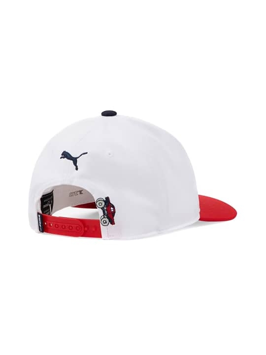 Puma Youth Dino-Mite P Cap - Bright White/Ski Patrol