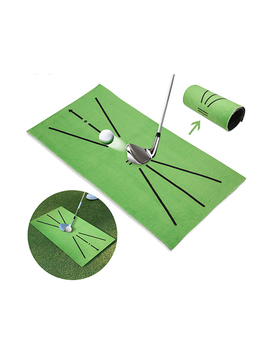 Golf Training Mat for Swing Detection