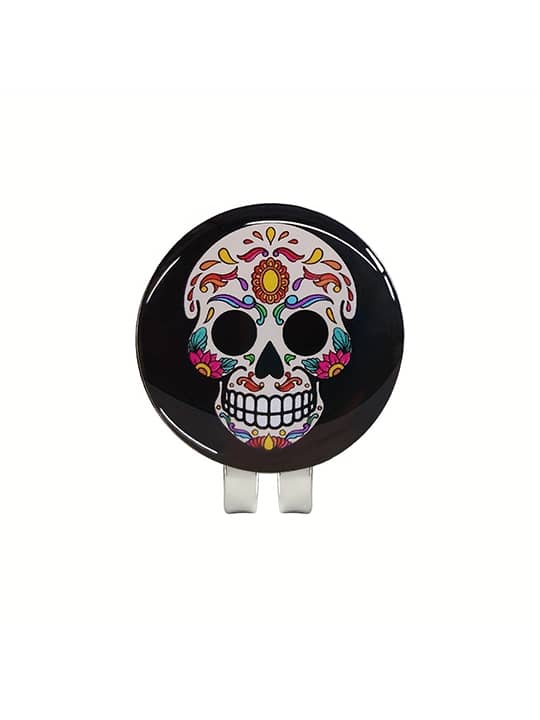 1pc Fashionable Creative Skull Pattern Golf Marker A 1 Piece