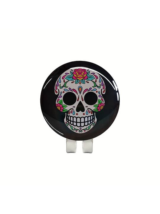 1pc Fashionable Creative Skull Pattern Golf Marker B 1 Piece